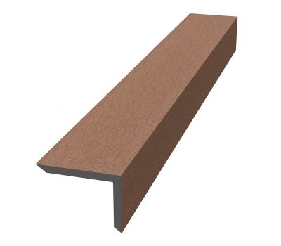 Уголок ДПК для террасной доски NauticPrime, 60x40x2900мм, Кедр от производителя   по цене 1 000 р