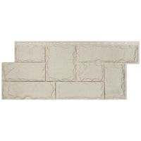 Фасадные панели СЕРИЯ ЭКО-1 Гранит Марсель - Уайт